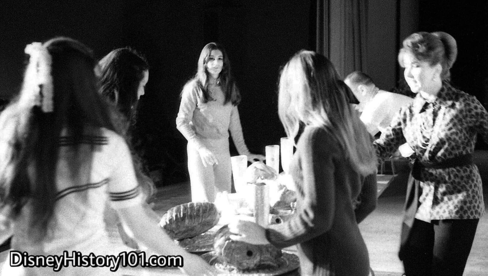 Rumplestiltskin Rehearsal on the Fantasyland Theatre Stage, 1972