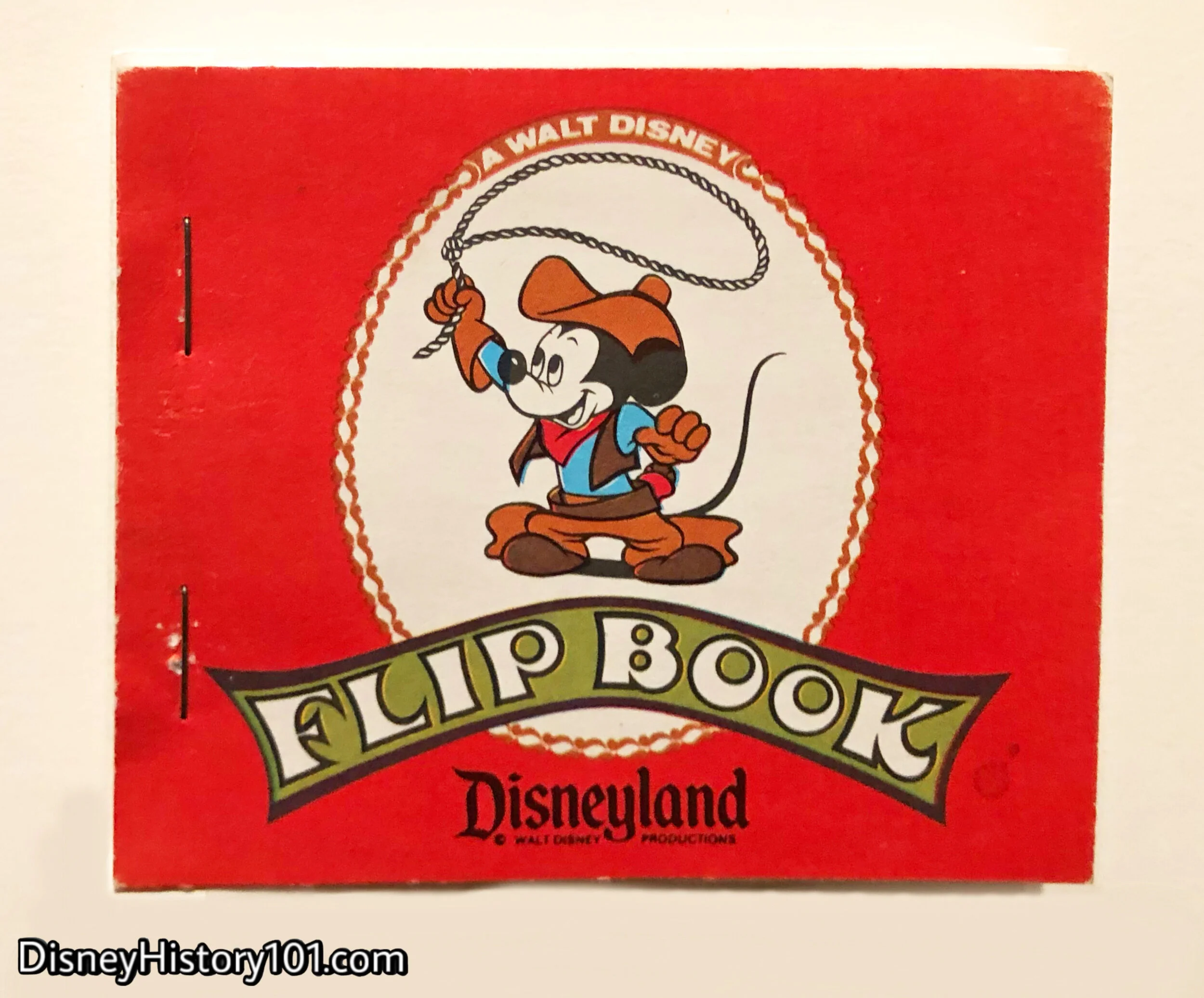 "Walt Disney [Disneyland] Flip Books"