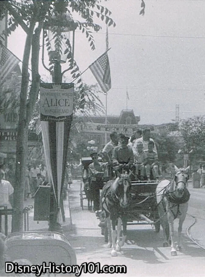 Main Street & Lamppost Bunting, (c. Summer, 1958)