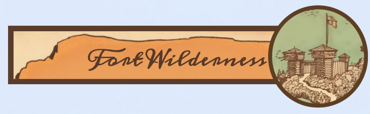  You’re welcome to set foot into frontier landmark -  Fort Wilderness  - the last stop before heading into the untamed and dangerous territory on the northern side of  Tom Sawyer’s Island . Step inside the palisades of more than 700 hand-hewn, 12-foo