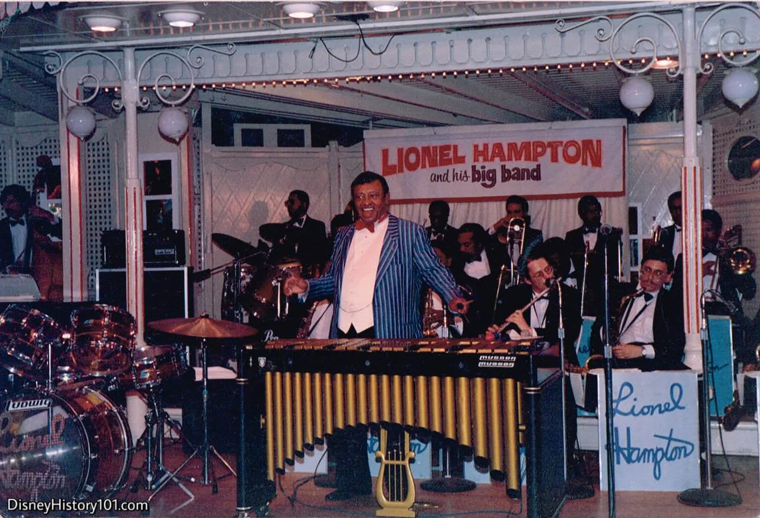 Lionel Hampton at “Big Bands at Disneyland” at Carnation Plaza Gardens, (July, 1984)