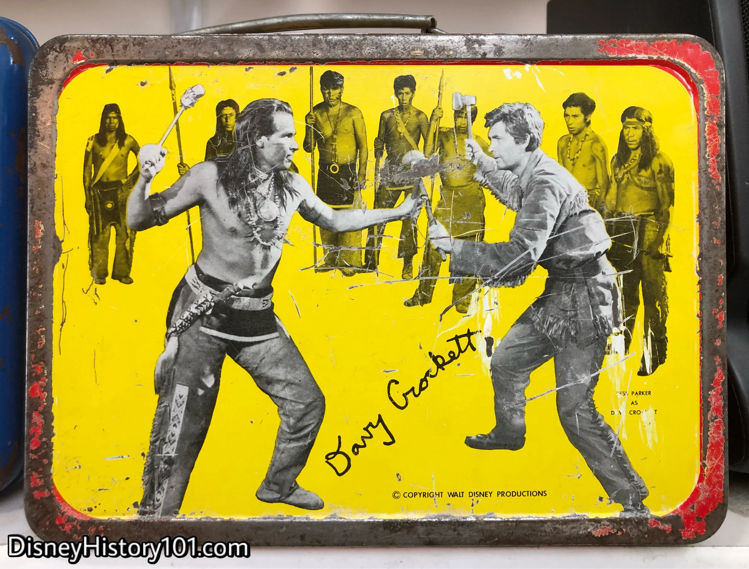 Davy Crockett Lunch Box by Kruger, 1955