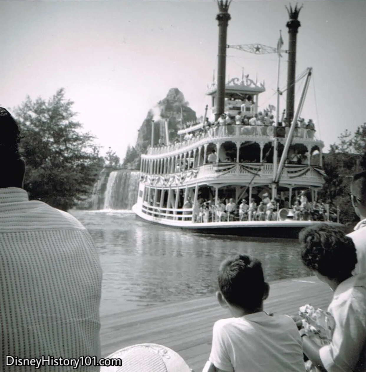 Mark Twain Steamboat Dock, (Early 1960s)