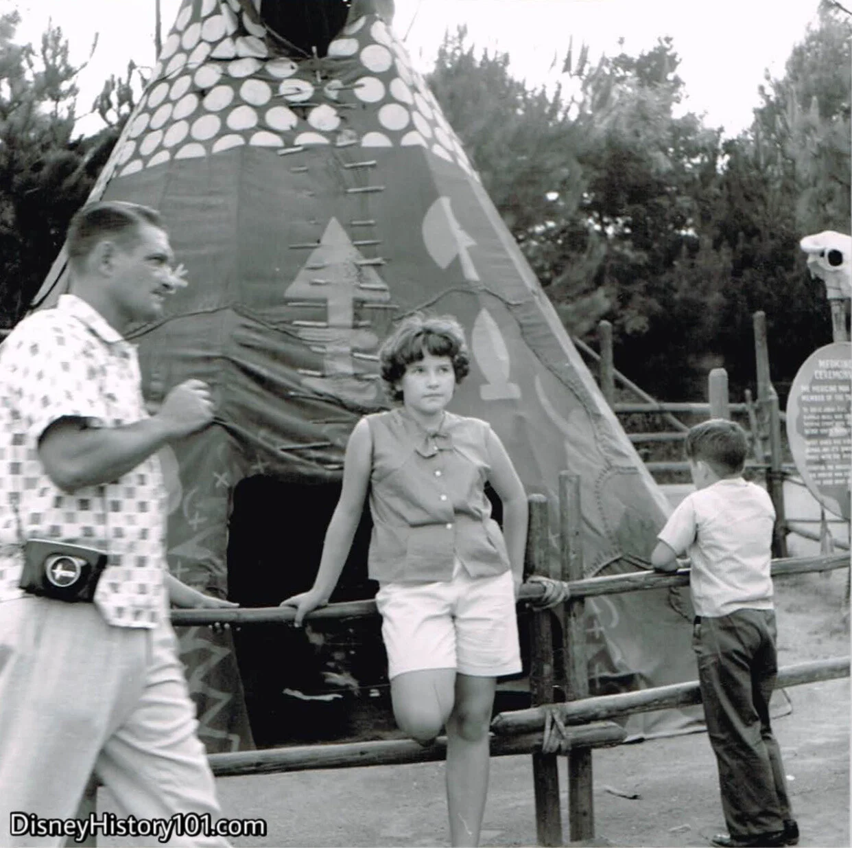 "MEDICINE MAN'S CEREMONIAL TEPEE"