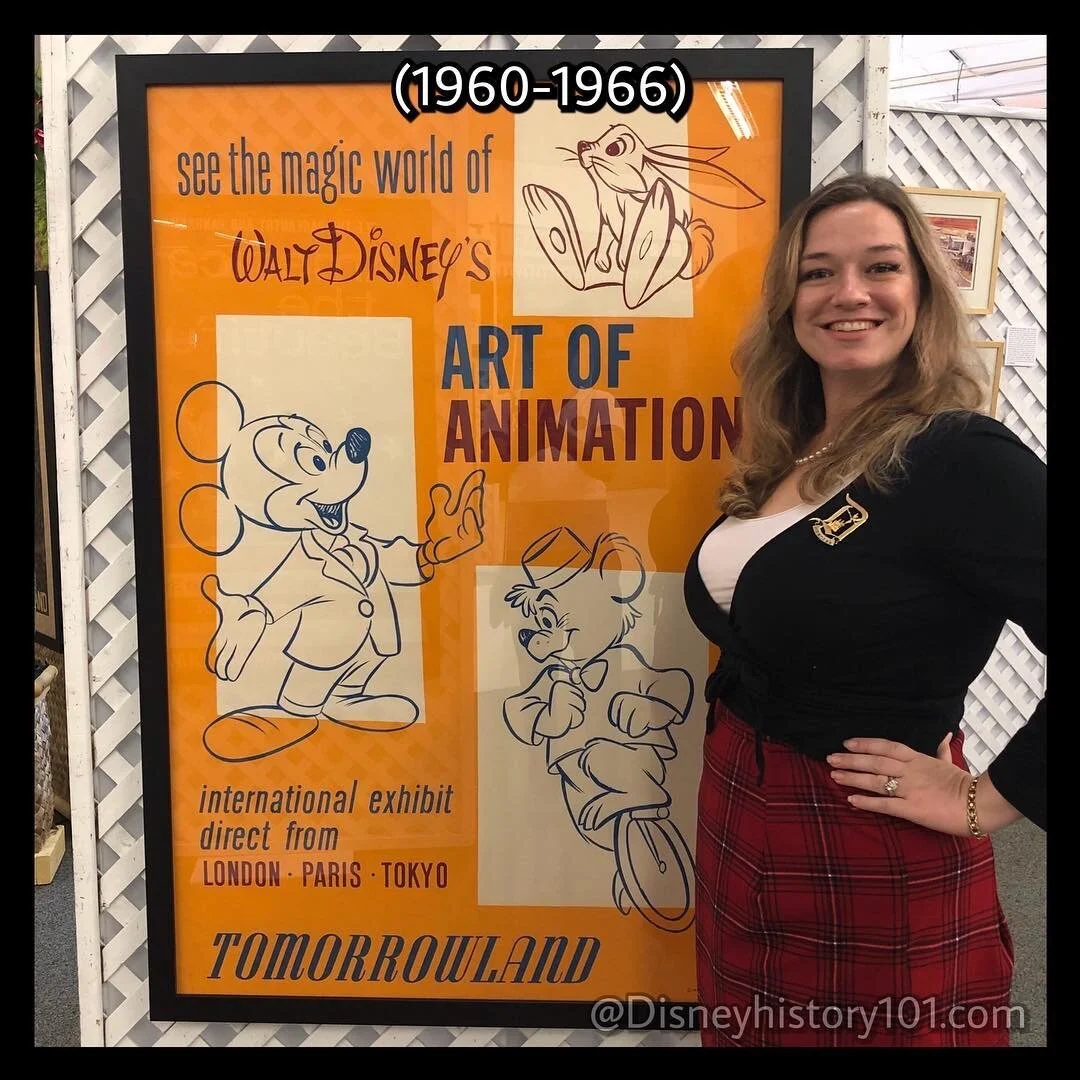 Walt Disney's Art of Animation Poster, Former Richard Kraft Collection