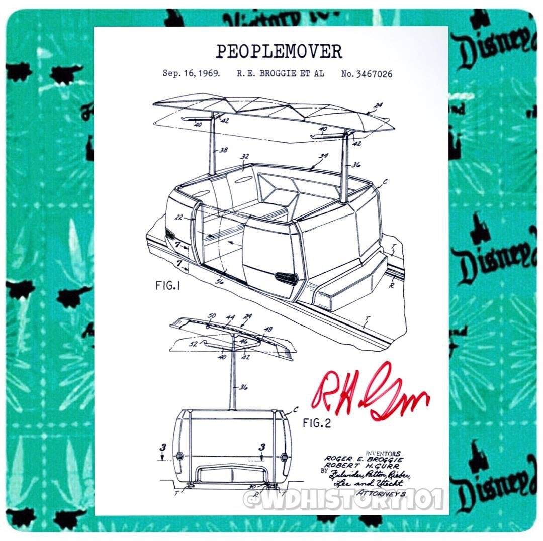 PeopleMover Patent No. 3467026 Drawing Fascimile