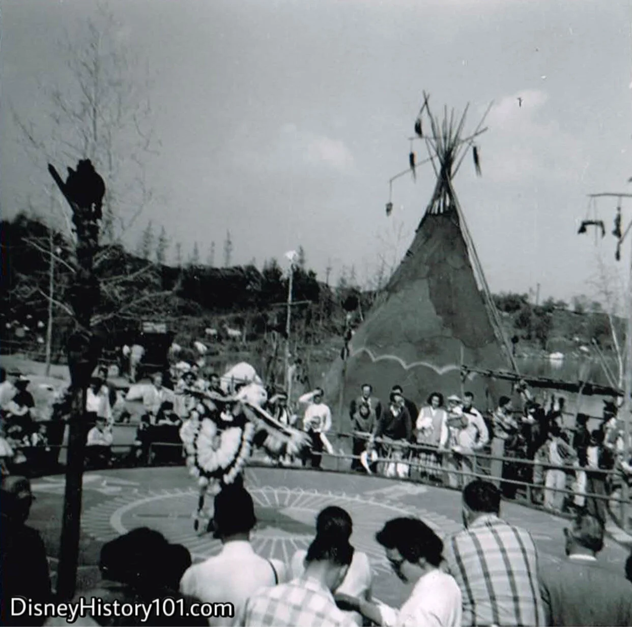 The Eagle at Ceremonial Dance Circle, (c. 1956-1957)