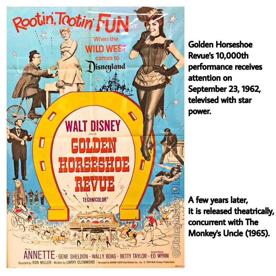 “The Golden Horseshoe Revue”, The Wonderful World of Color, September 23, 1962