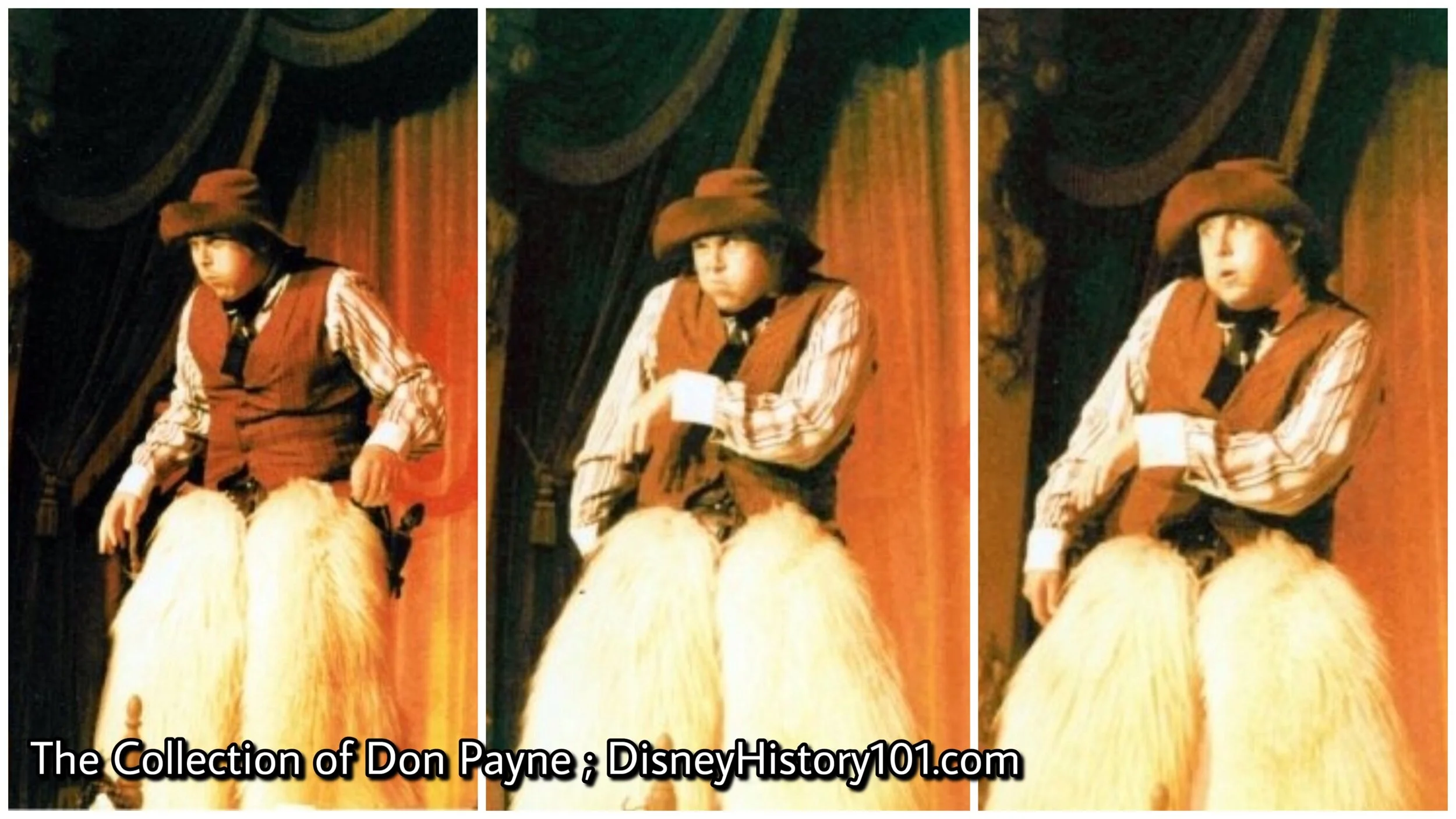  Pecos takes to the stage and says, “I have the fastest draw in the West. Wanna see it?” A gunshot is heard, and Pecos hasn’t moved a muscle. “Wanna see it again?” 