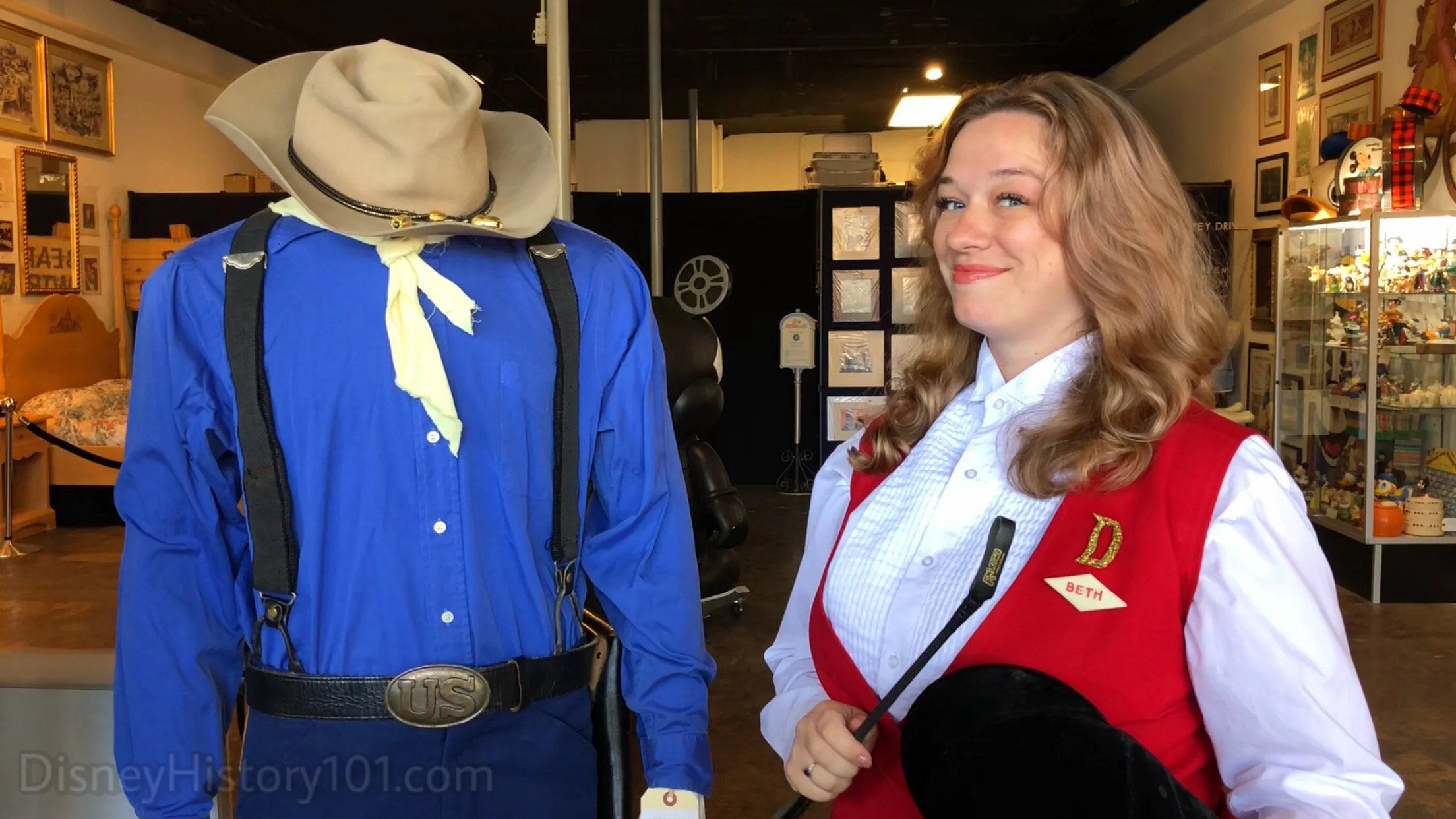 Disneyland United States Infantry (Cavalry) Costume, c. 1970s - 1980s