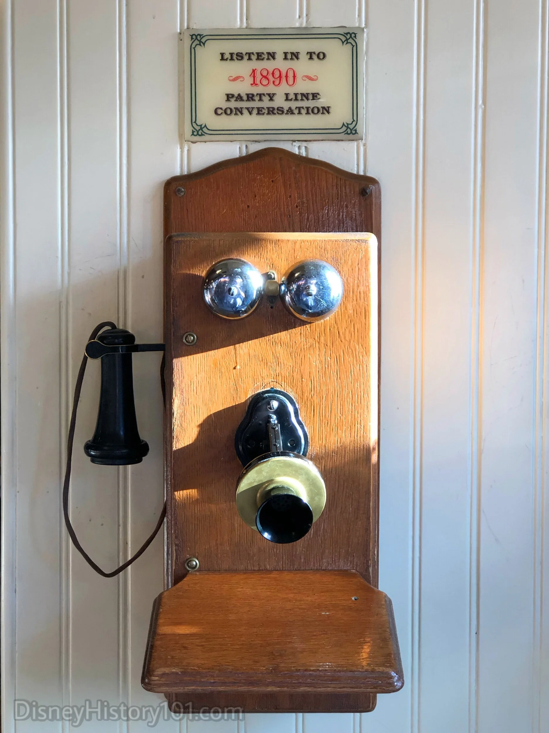 The Market House Party Lines free exhibit.