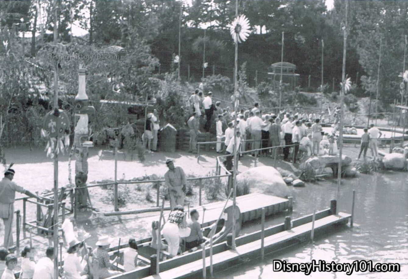 Indian War Canoe Dock, mid-1960s