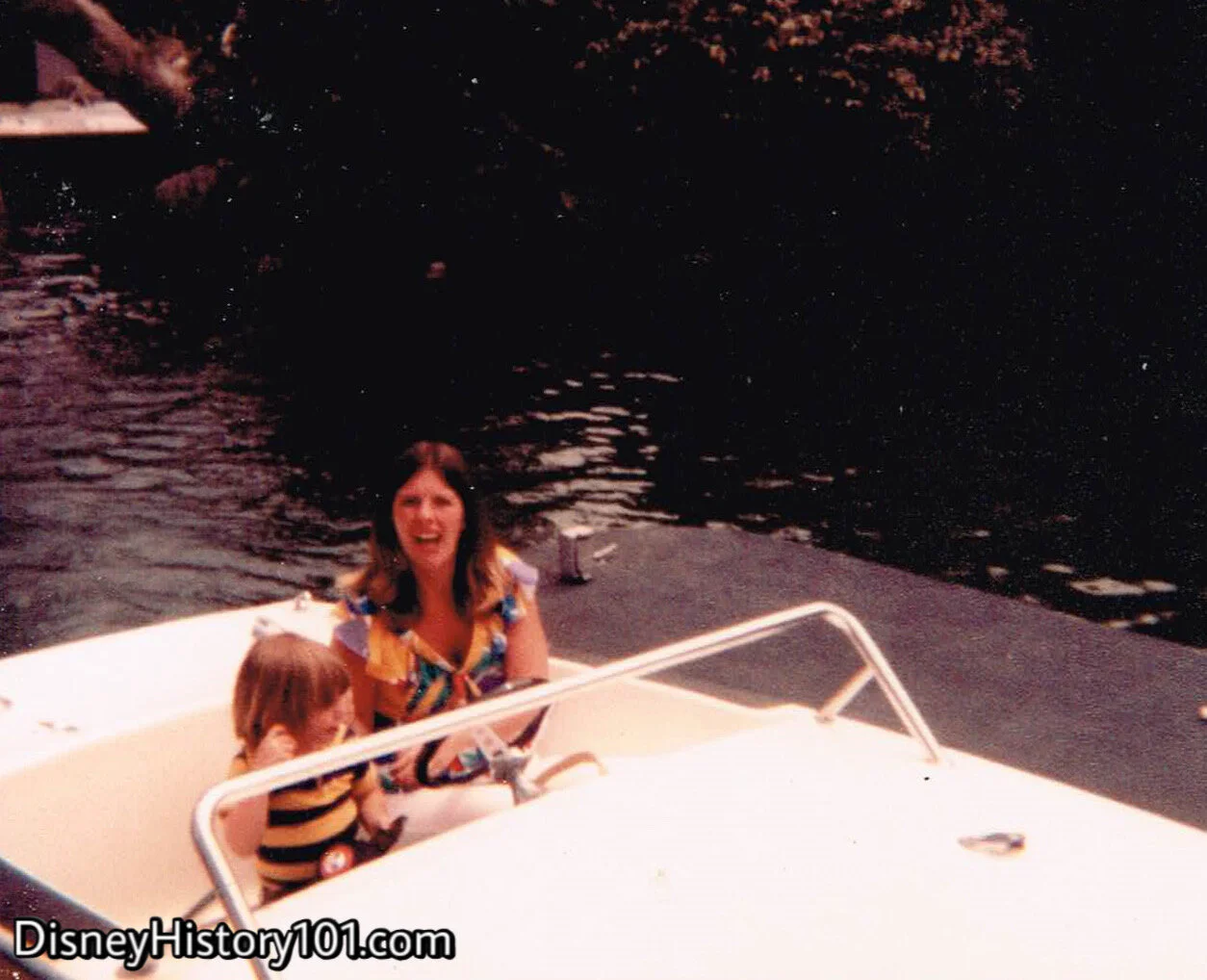 Guests Enjoying a Motor Boat Cruise, (May 2nd, 1982)