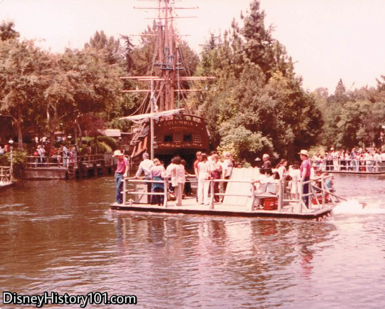 Rafts to Tom Sawyer Island, (1981 - 1982)