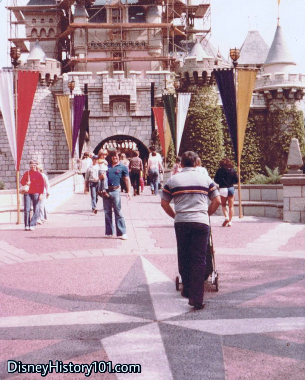 Sleeping Beauty Castle Rehabilitation, (c. 1981-1982)