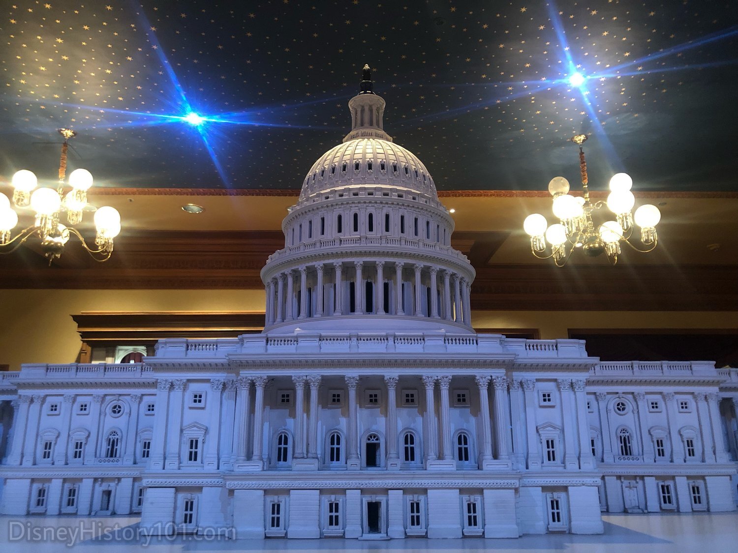 U.S. Capitol in Miniature by George Llewellyn Lloyd