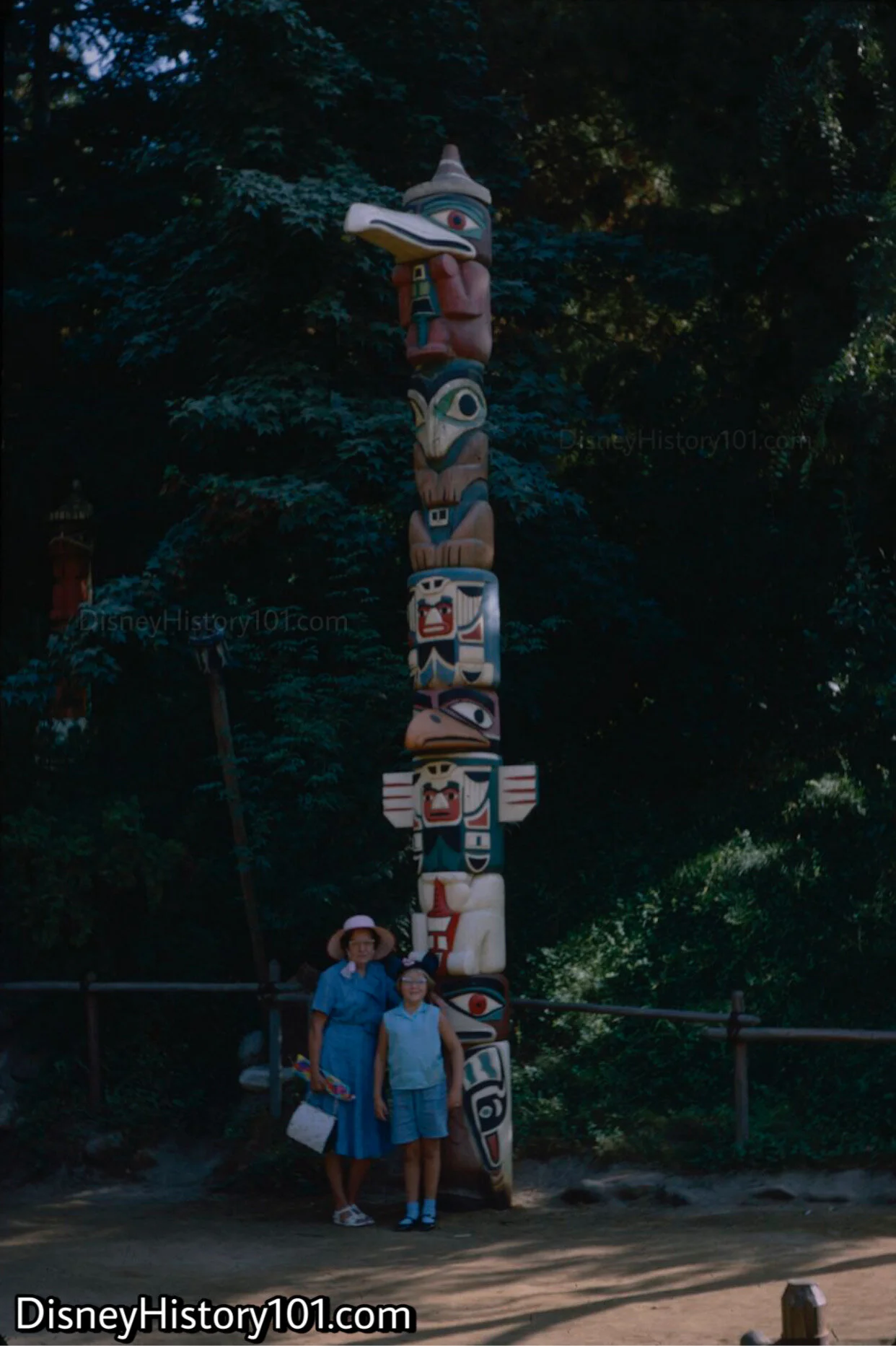 PACIFIC NORTHWEST COAST TOTEM POLE (August, 1967)