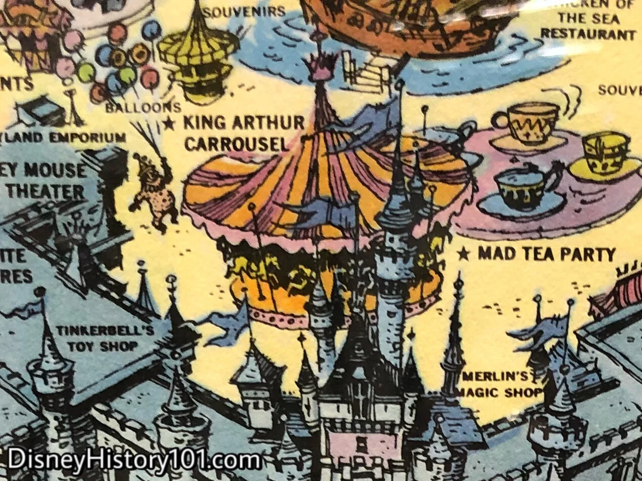 Disneyland Map by Sam McKim