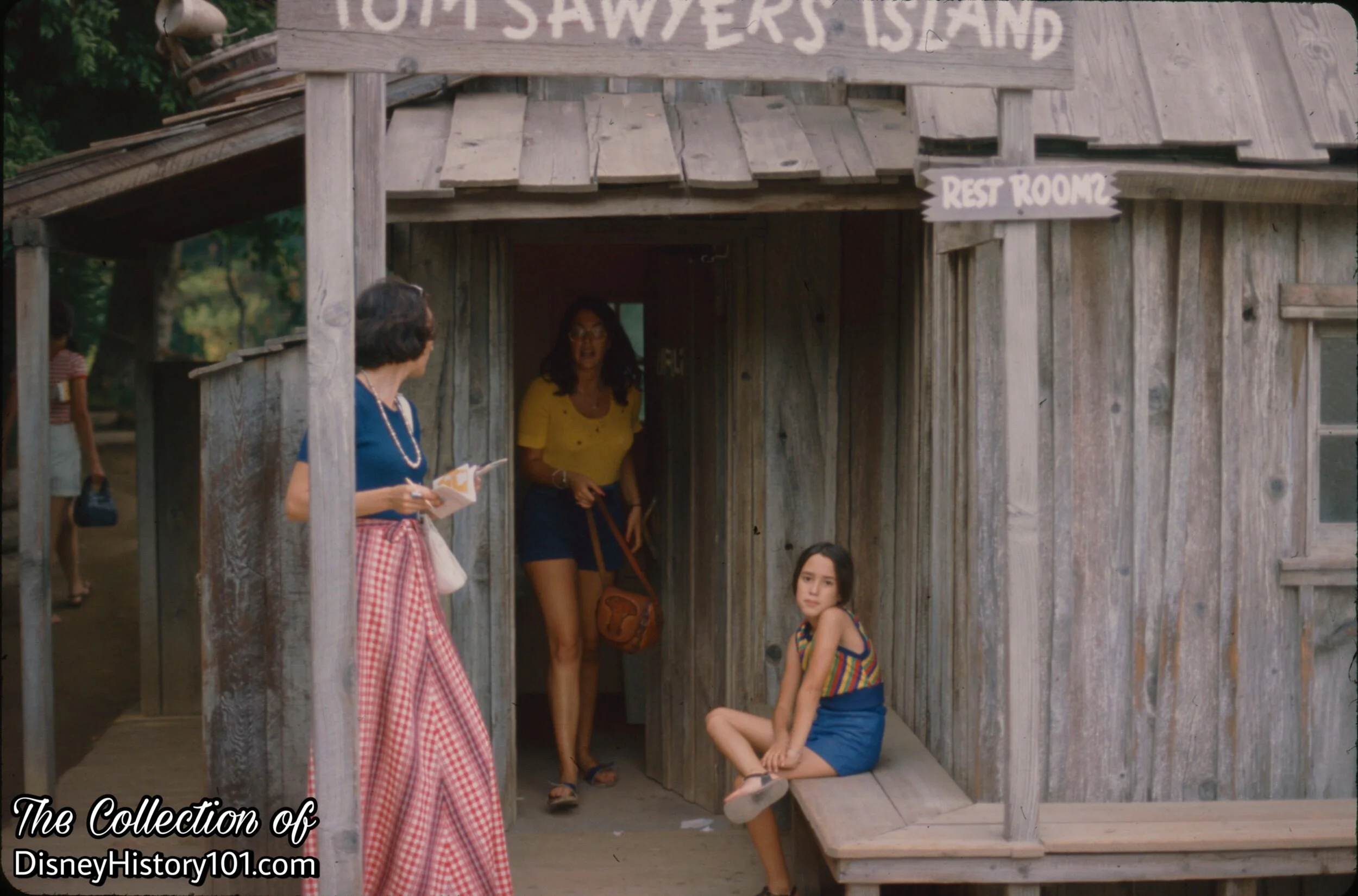 Tom Sawyer's Island Restrooms, (June 1973)