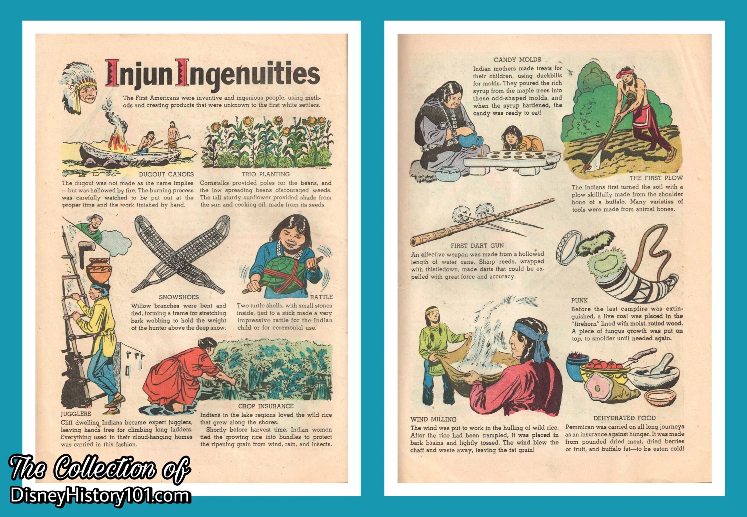 "WALT DISNEY'S 'THE FIRST AMERICANS" (1957)