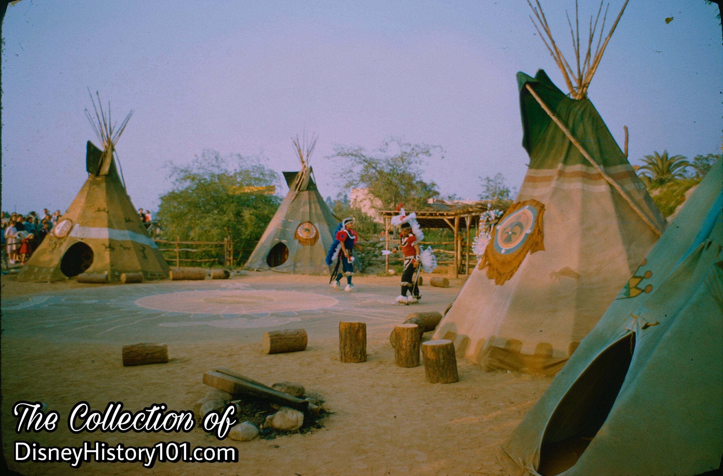 The original Indian Village Ceremonial Dance Circle, (July 1955 - Spring 1956)