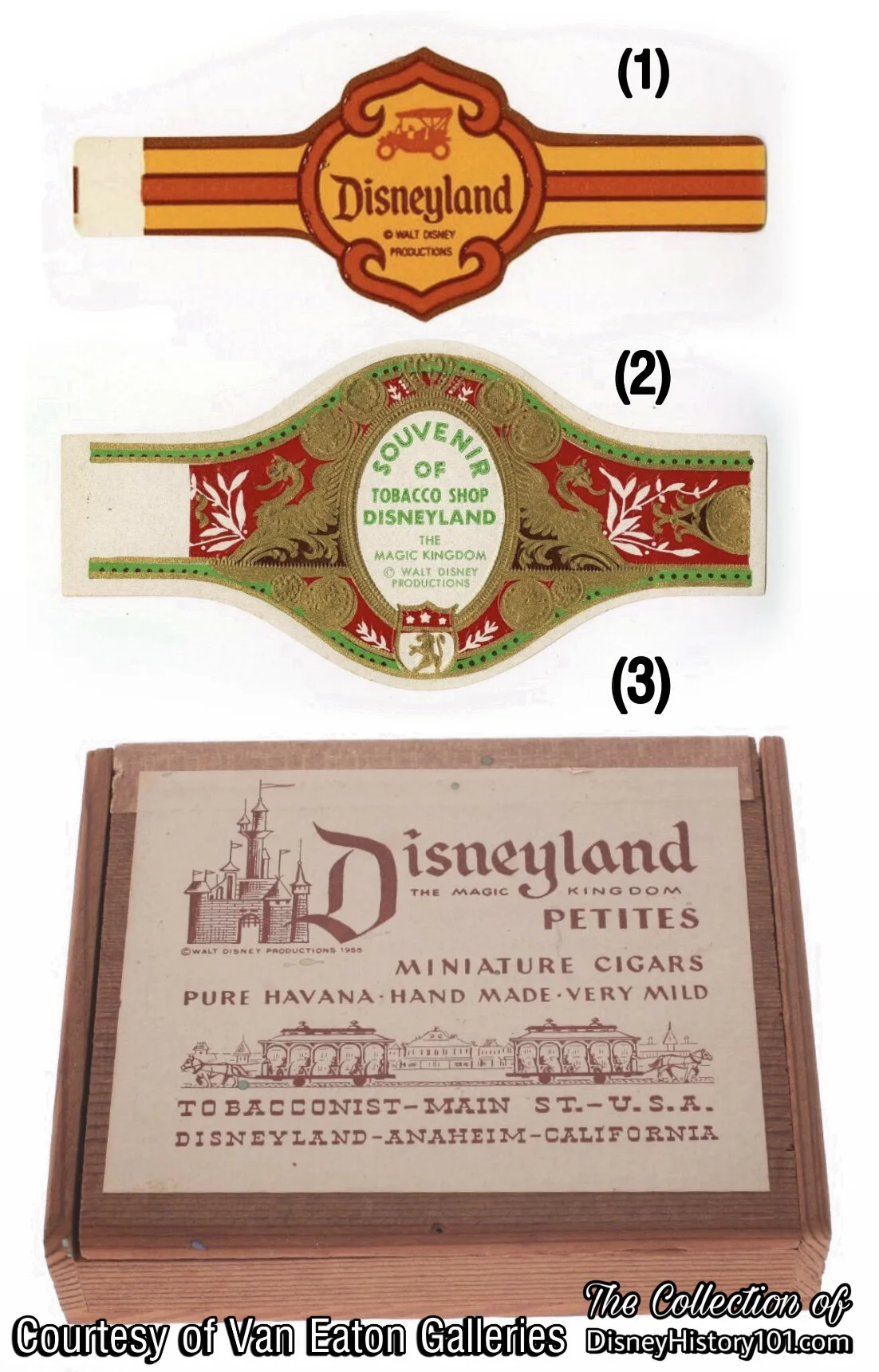 Three Main Street Tobacco Shop (Tobacconist) Artifacts.