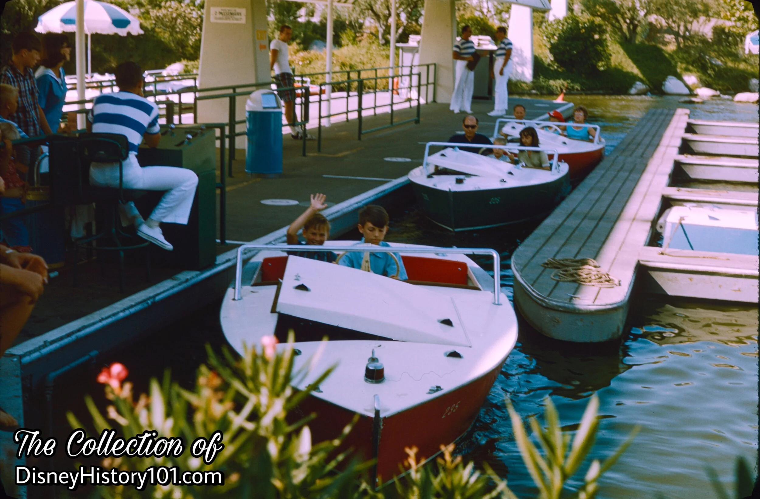 Guests Enjoy A Motor Boat Cruise, (Summer, 1966)