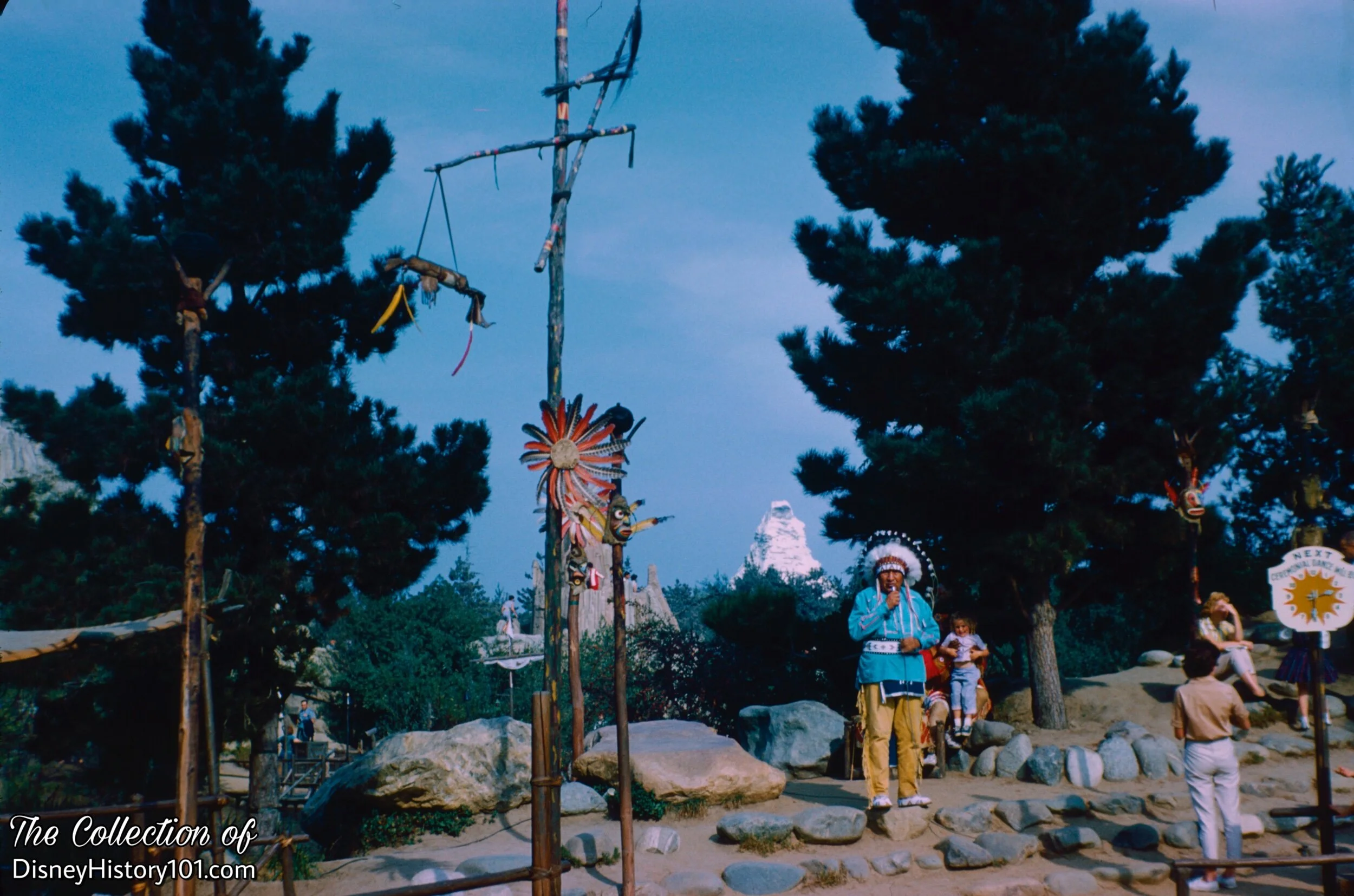Chief Whitehorse at Ceremonial Dance Circle, (October, 1961)