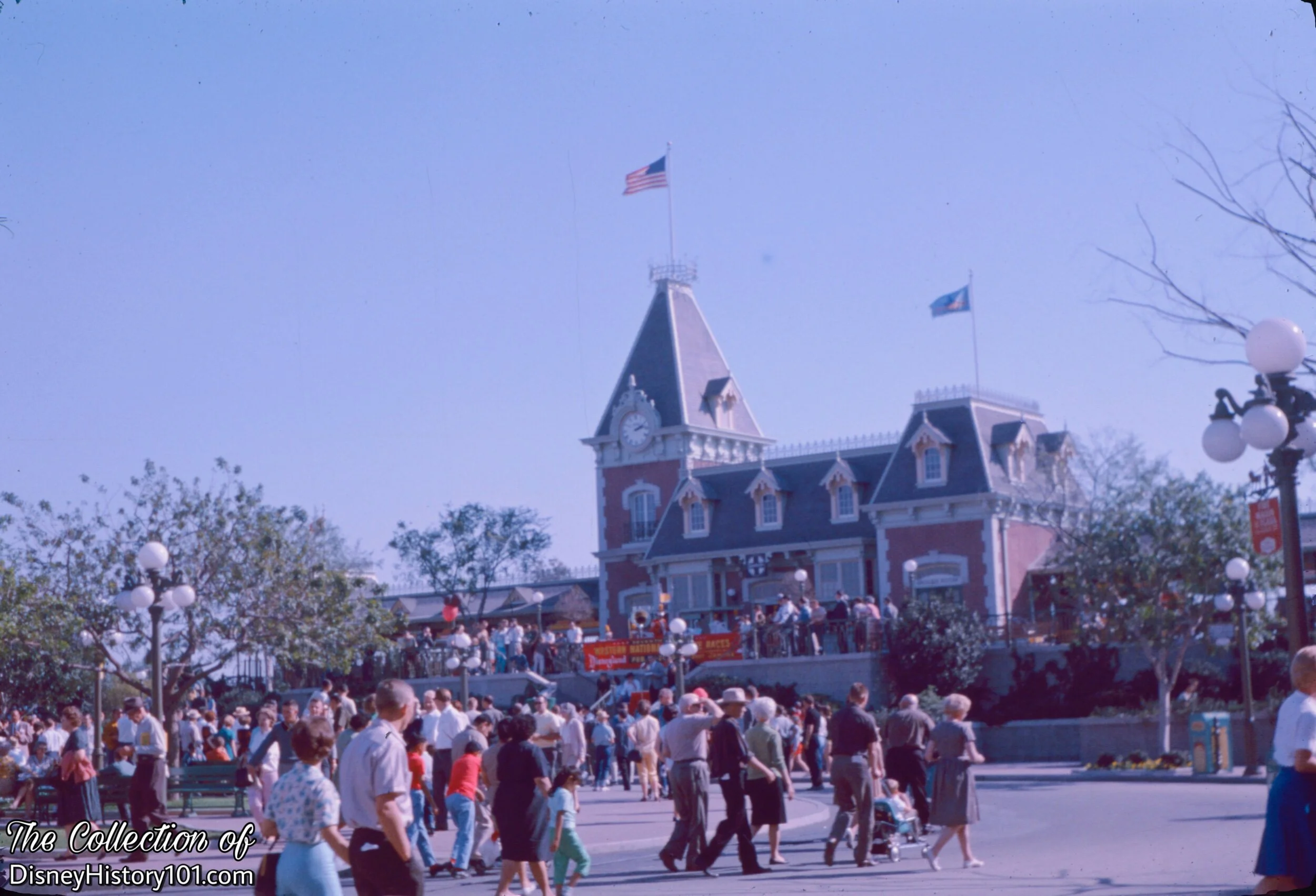 California State Pancake Races Ceremony at Disneyland, (February, 1964)