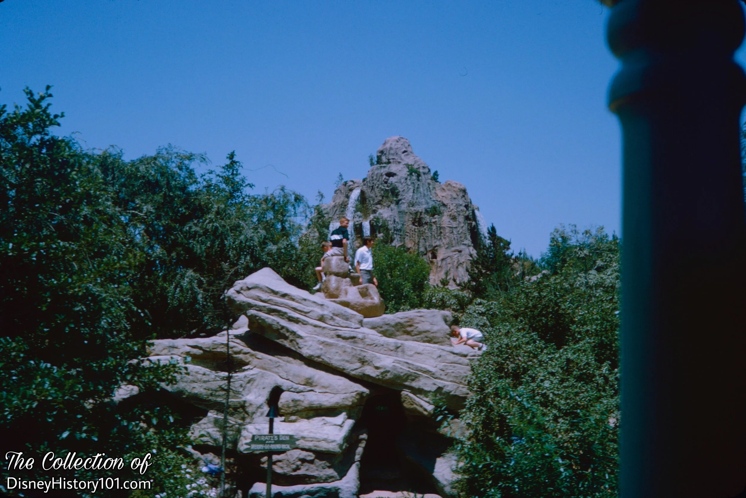 Merry-go-round Rock and the Pirate's Den Below, (August, 1965)