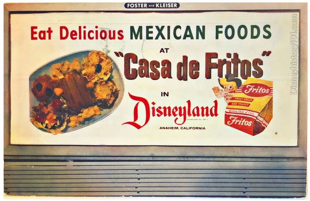 Casa de Fritos Promotional postcard (1955 - 1958)
