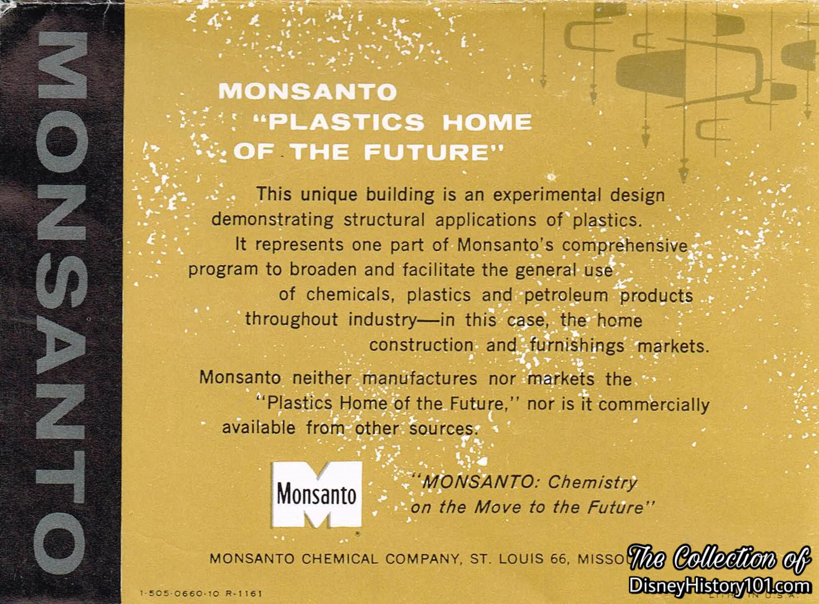 Monsanto "House of the Future" Pamphlet, (1960)
