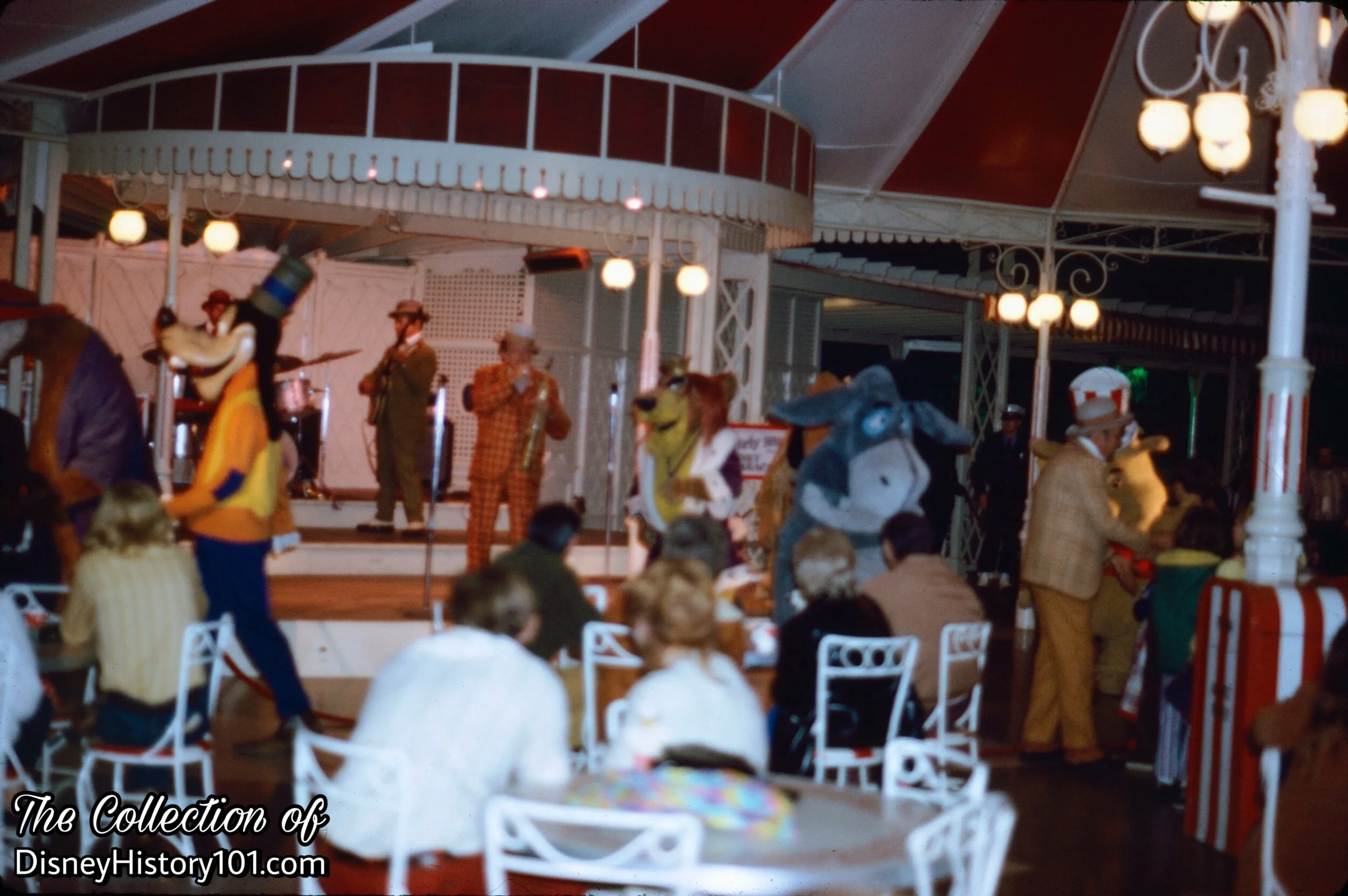 The Pearly Band and Characters at Carnation Plaza Gardens, (c. October, 1972)