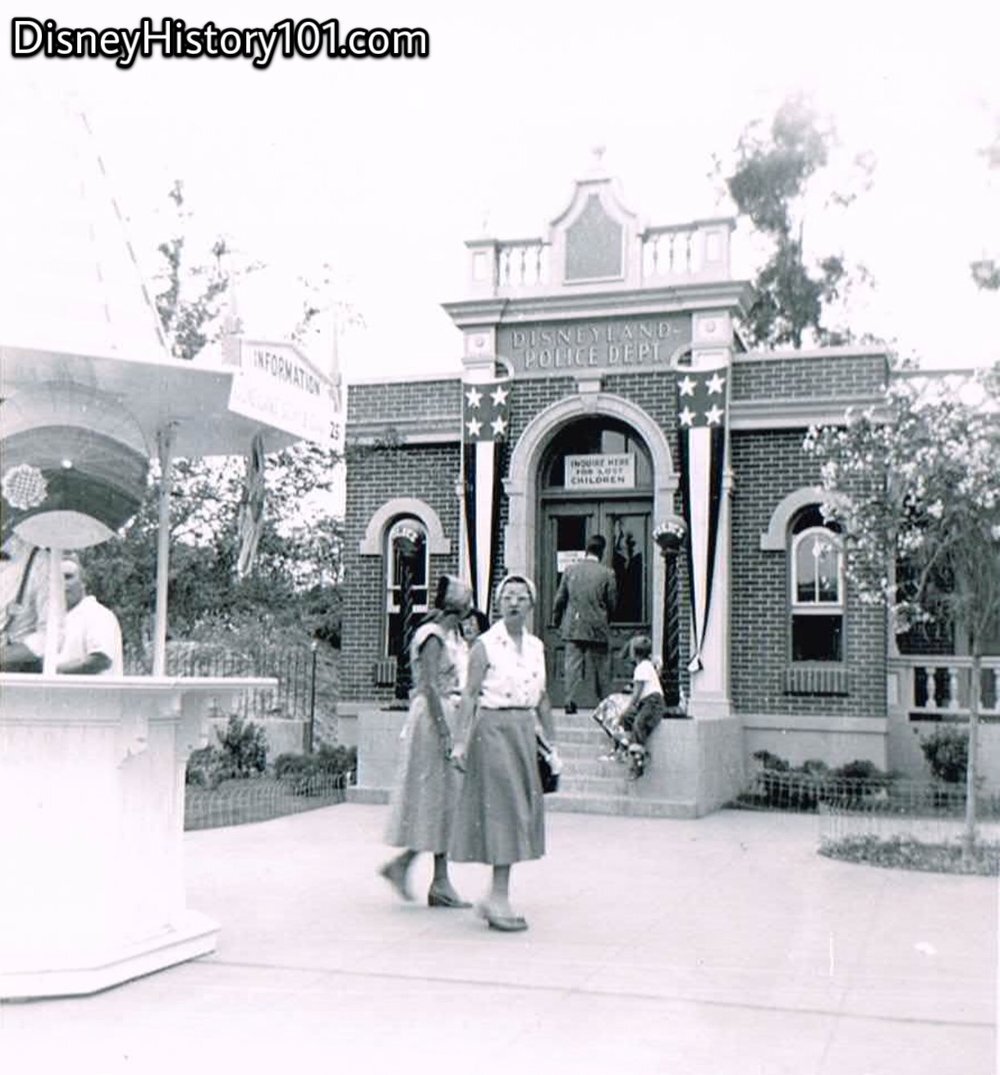 Disneyland Police Department Next-door to Disneyland City Hall, (July 17, 1955 - )
