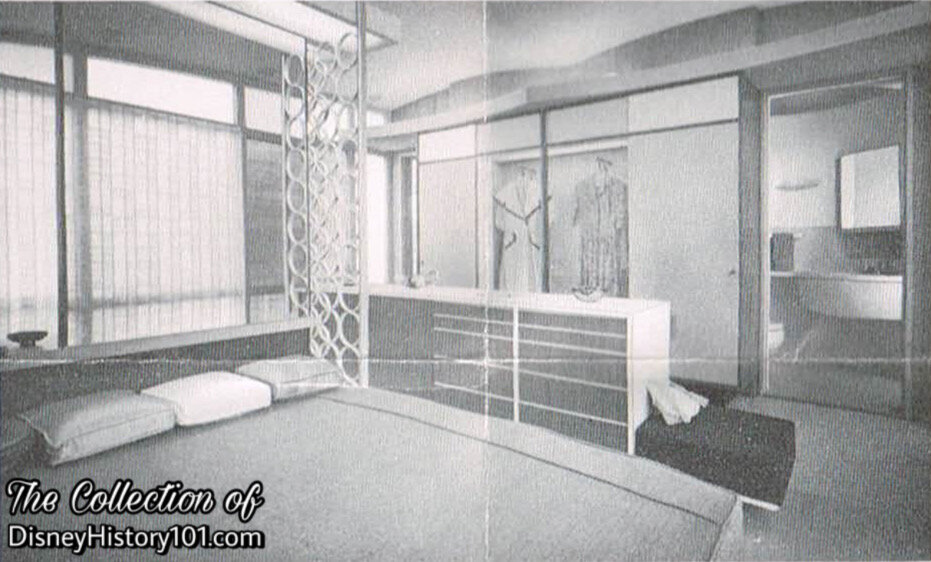 Monsanto "House of the Future" Master Bedroom, (1960)