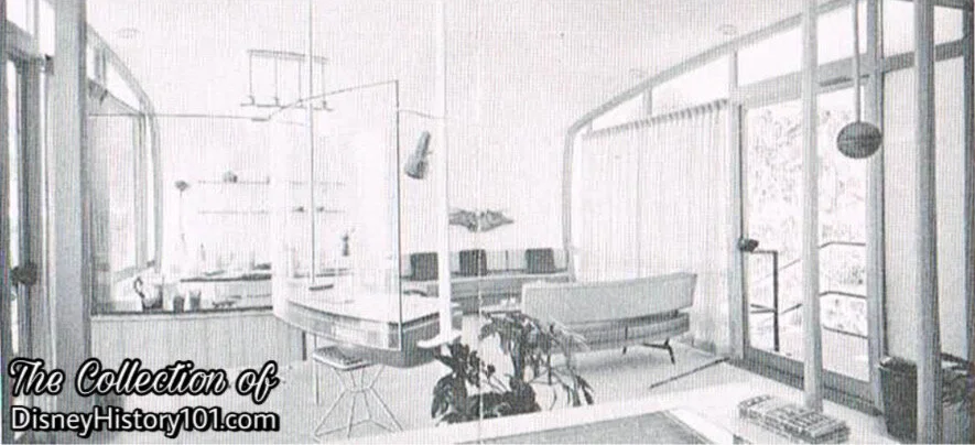 Monsanto "House of the Future" Living Room, (1960)