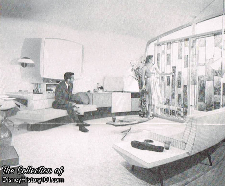 Monsanto "House of the Future" Living Room, (1960)