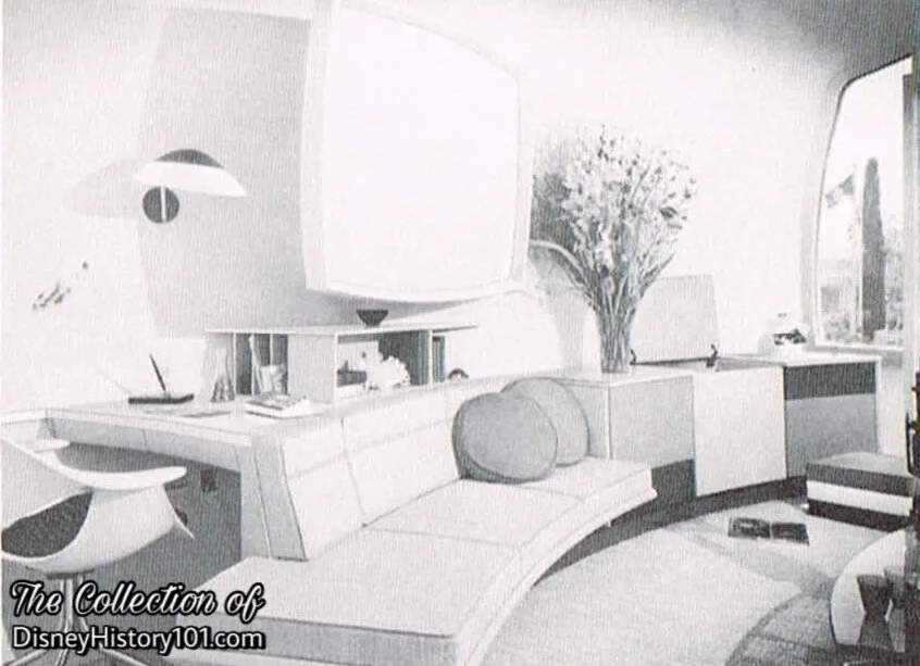 Monsanto "House of the Future" Living Room, (1960)