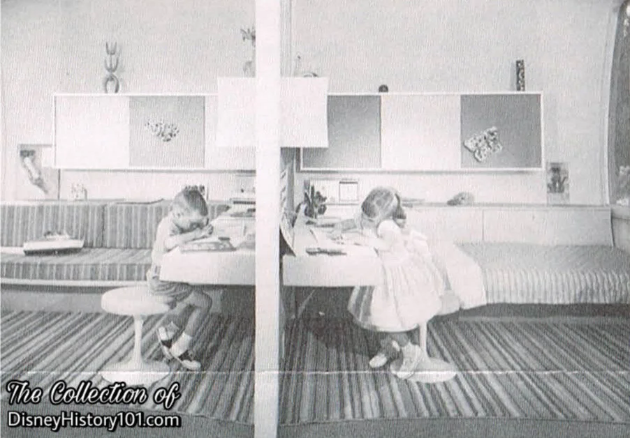 Monsanto "House of the Future" Children's Room, (1960)
