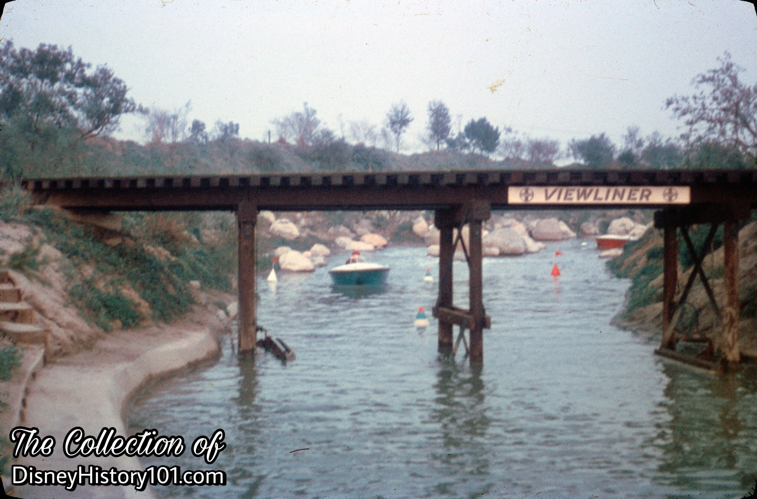 Motorboat Cruise's Fantasyland River, c. 1958