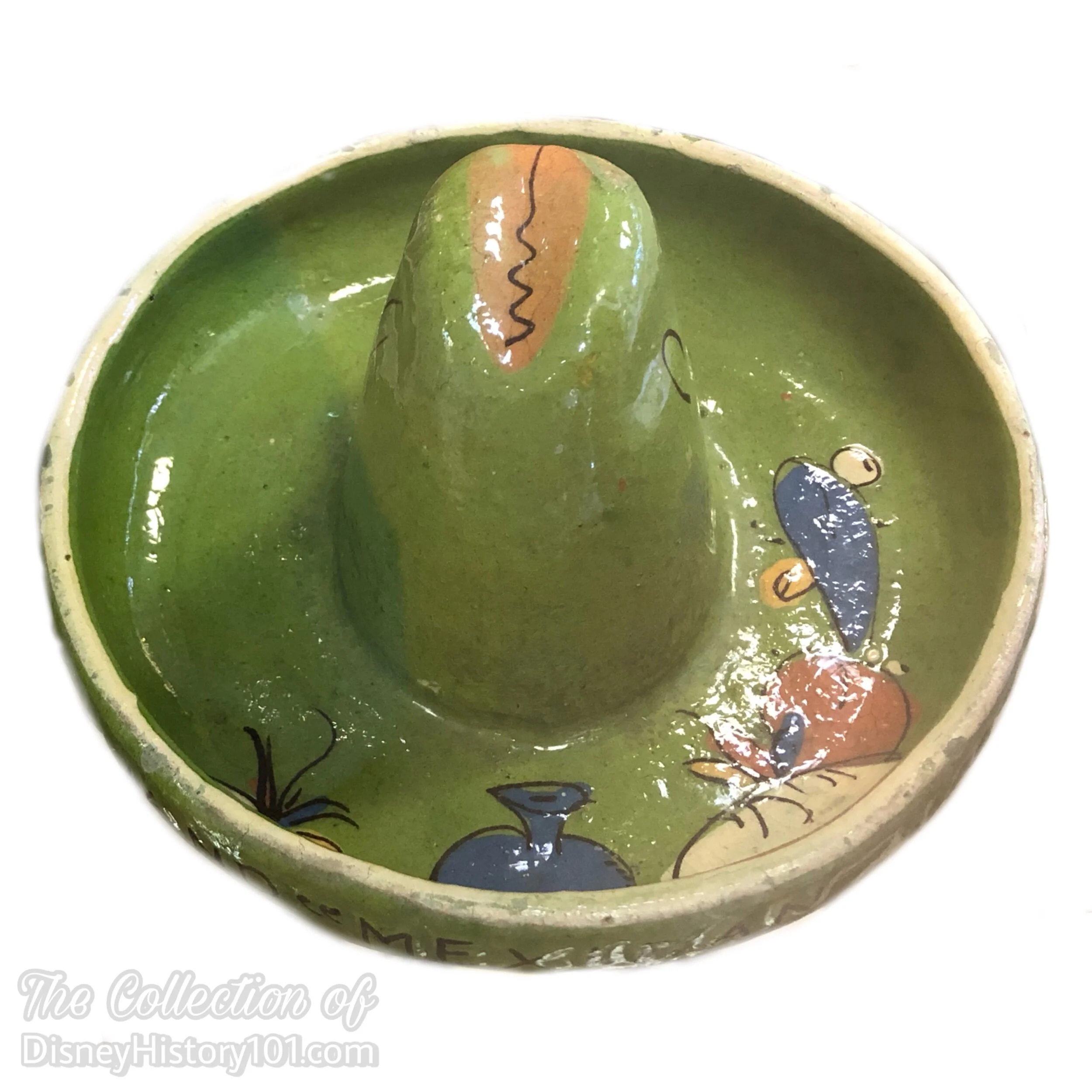 Disneyland Mexican Village Souvenir Sombrero Ashtray, (c. 1957-1964)