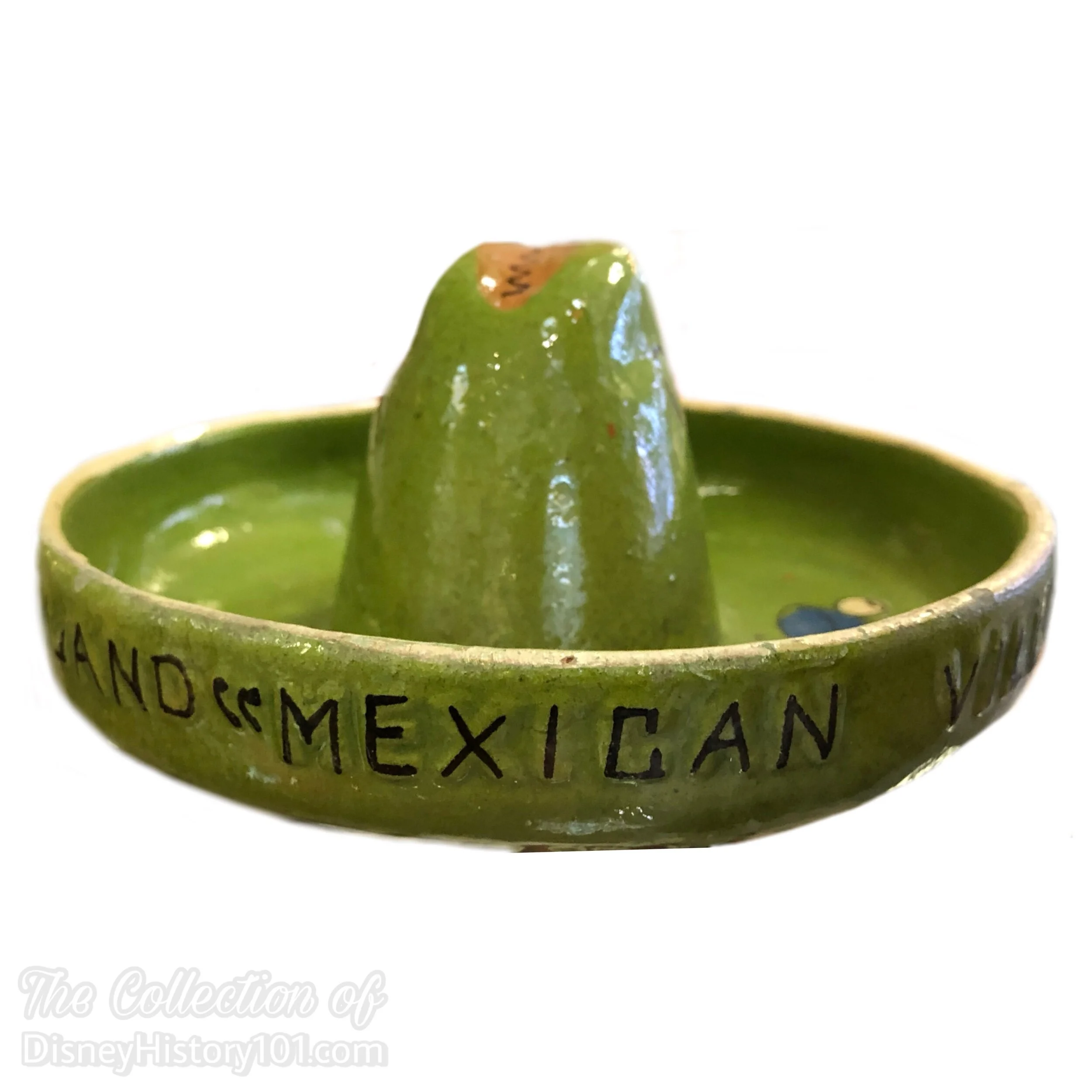 Disneyland Mexican Village Souvenir Sombrero Ashtray, (c. 1957-1964)
