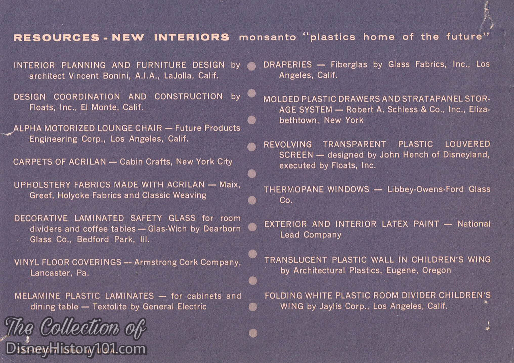 Resources For The New Interior Products and Equipment, (1960)