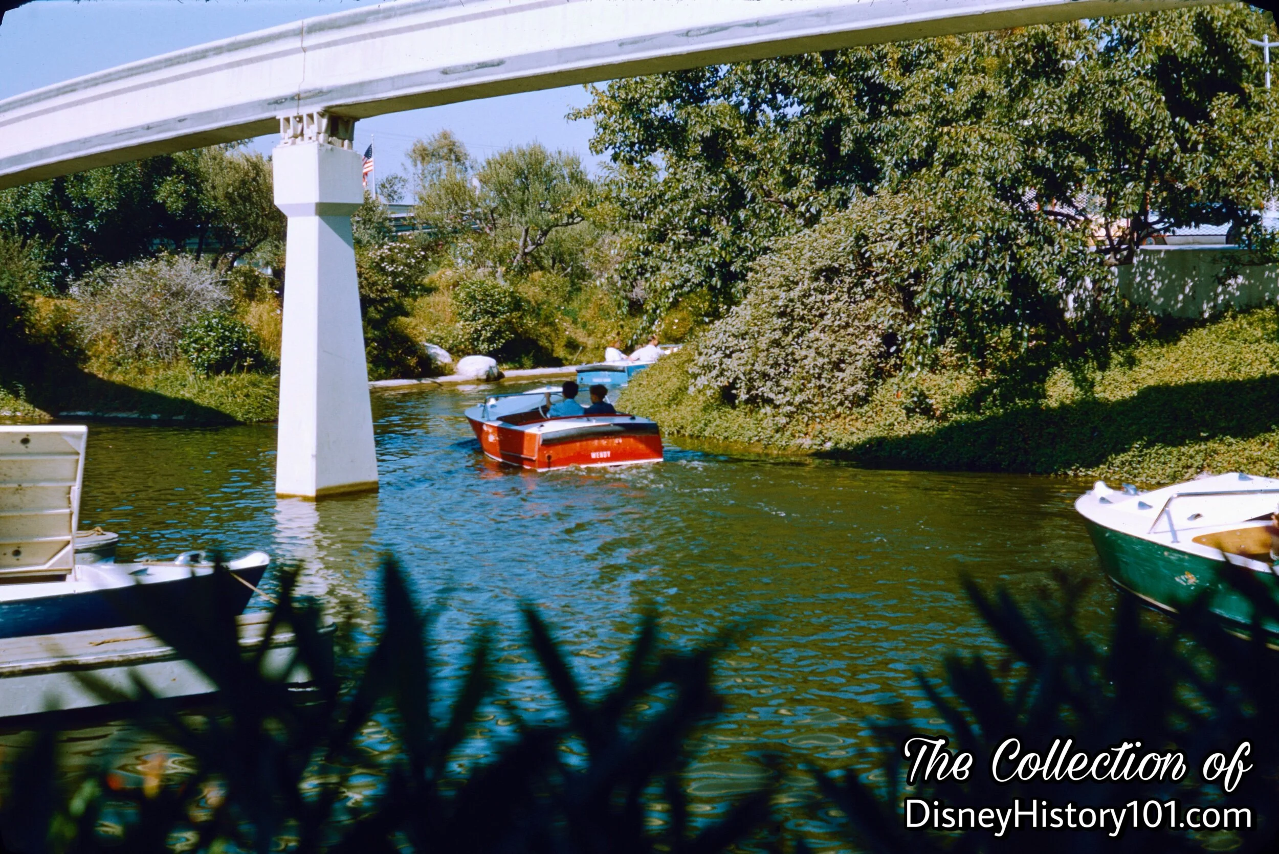 Guests Enjoying a Motor Boat Cruise, (Summer, 1966)