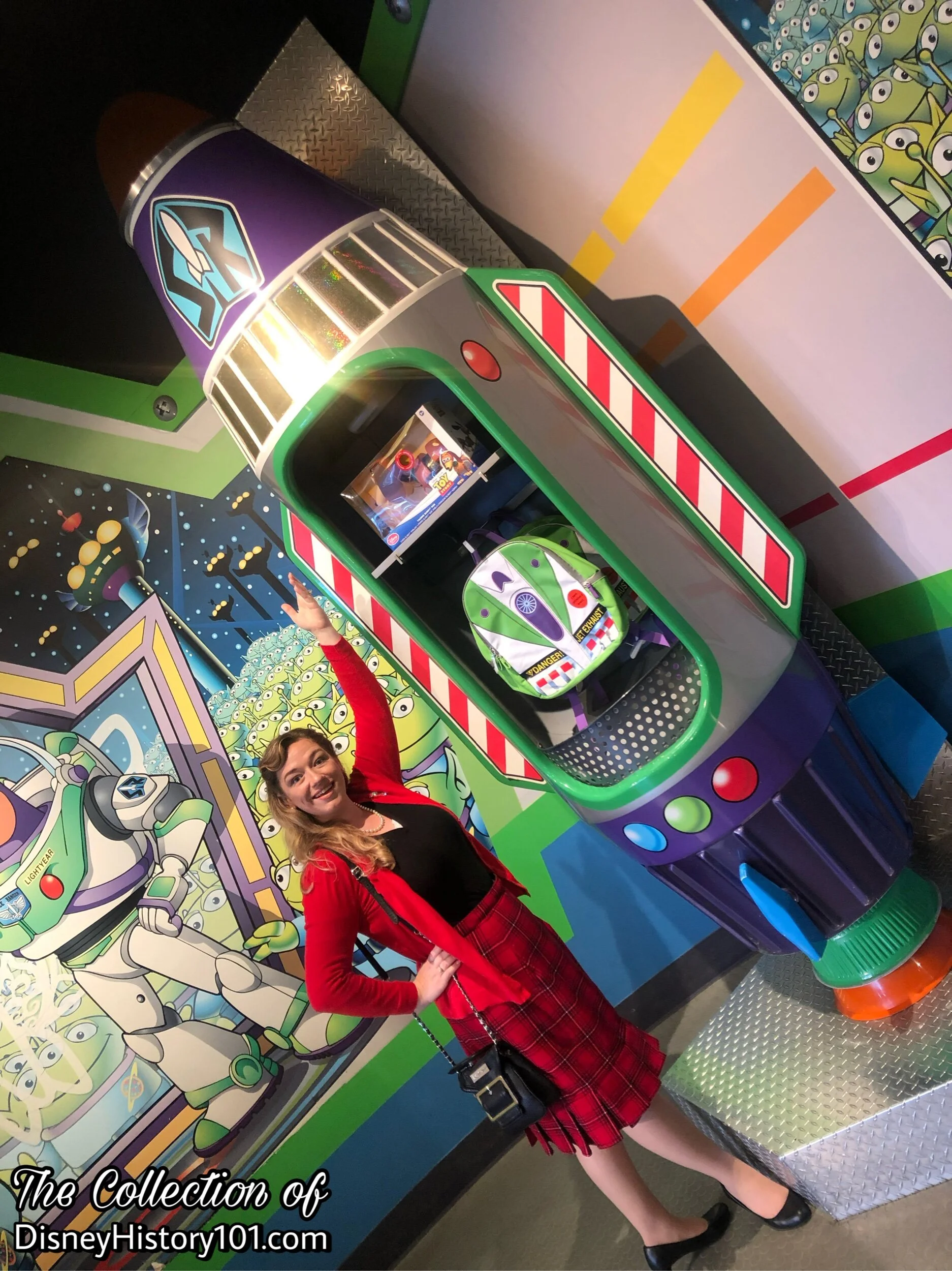 Rocket Jet Attraction Vehicle at Disneyland Today!