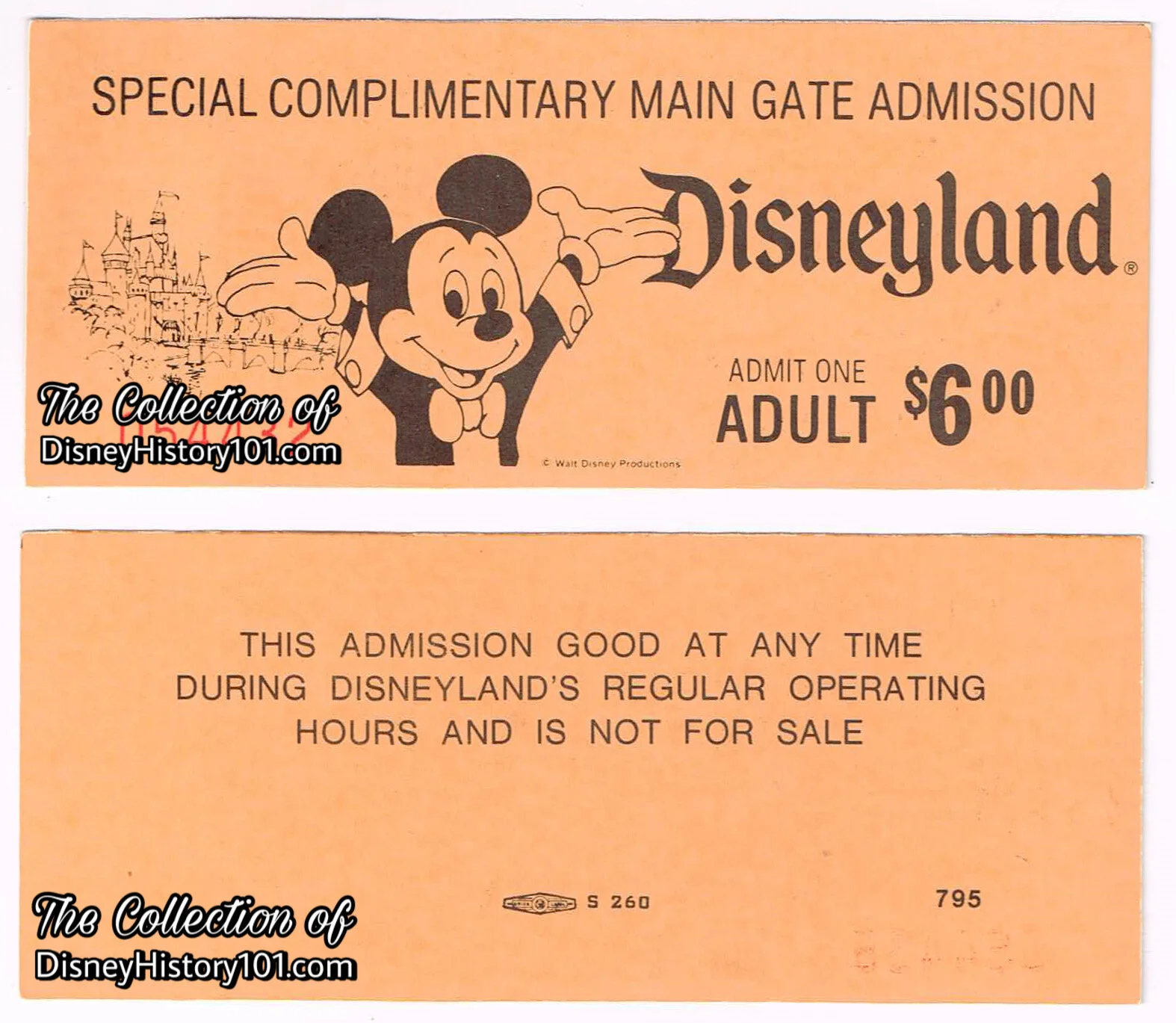 Special Complimentary Main Gate Admission Media.