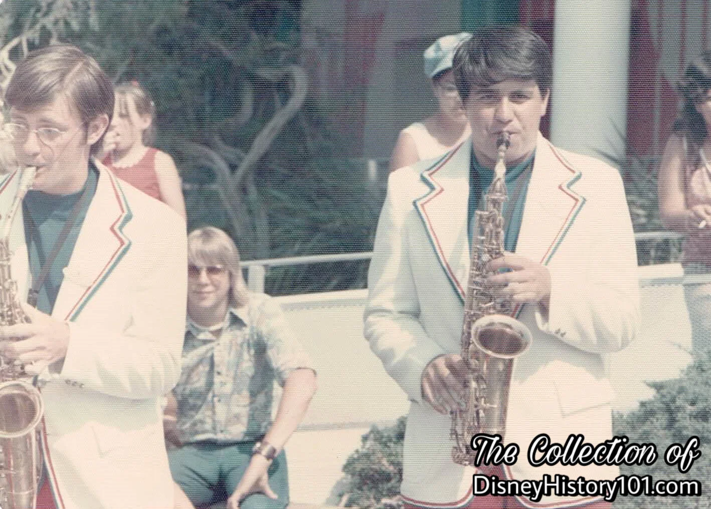 Carousel of Progress Show Building and All-American Band