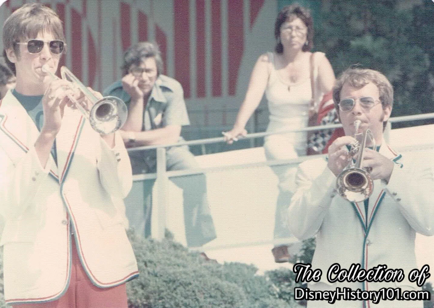 Carousel of Progress Show Building and All-American Band