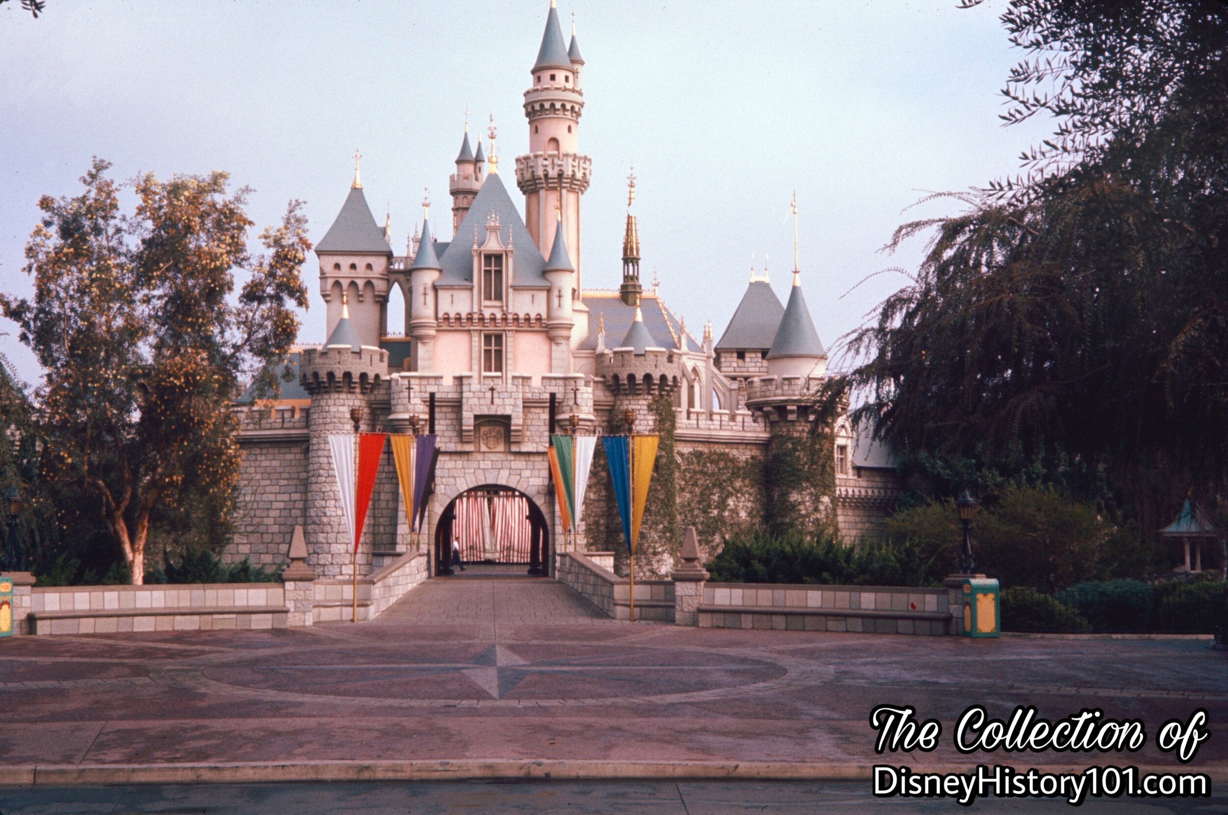 Sleeping Beauty Castle & Disneyland Compass Rose