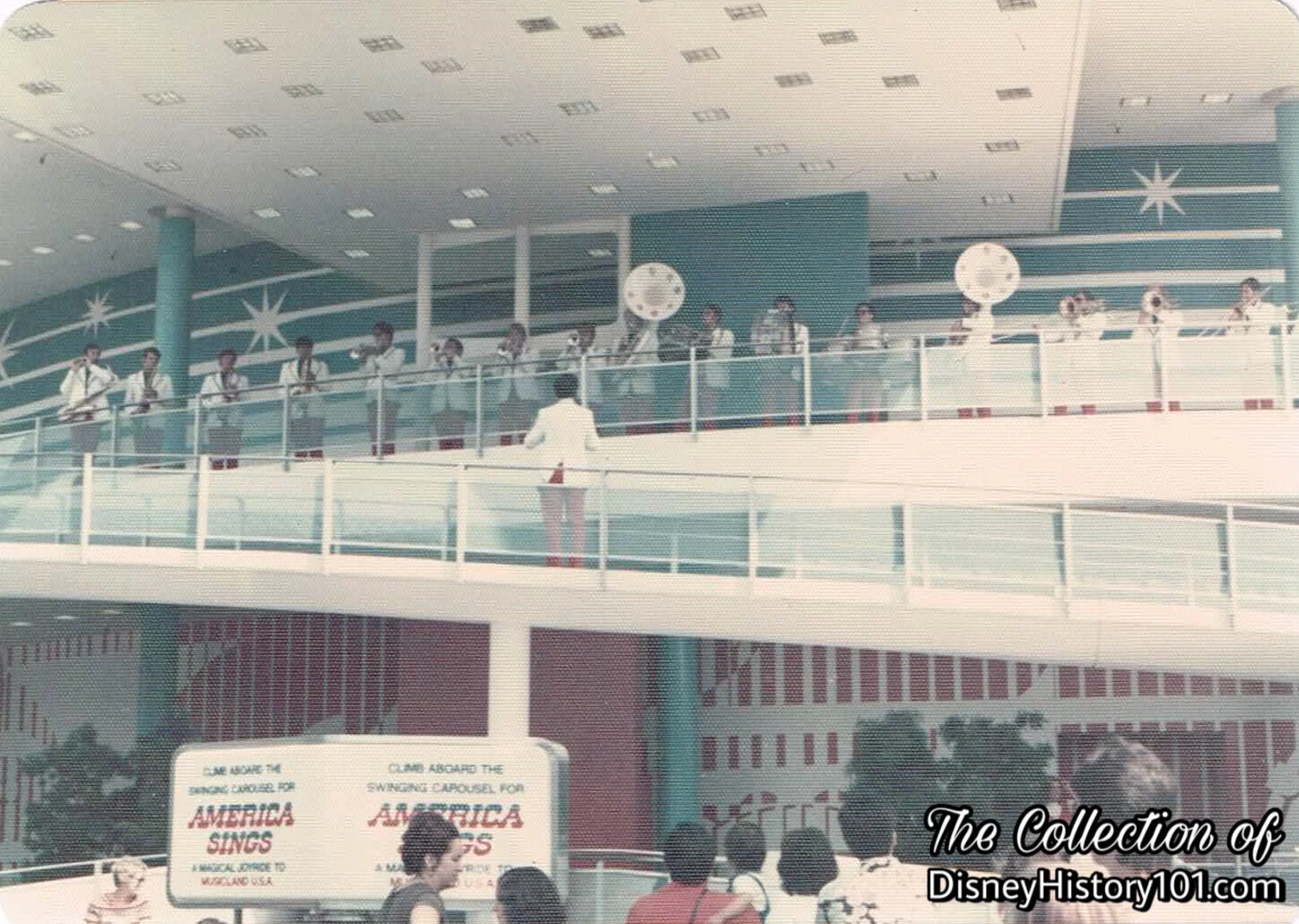 Carousel of Progress Exit Ramp and All-American Band